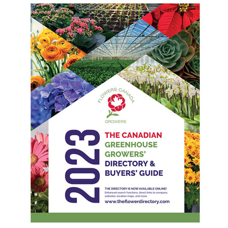 The Canadian Greenhouse Growers’ Directory & Buyers’ Guide
