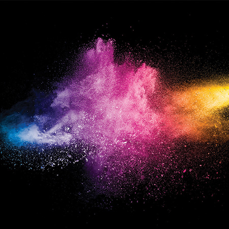 Fully automated powder coating facility